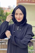 Kapişonlu Kap Siyah thumbnail 1