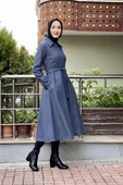 Mevlana Kaşe Kaban Lacivert thumbnail 2