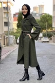 Kaşe Kaban Haki thumbnail 4