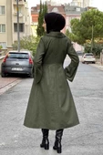 Kaşe Kaban Haki thumbnail 5
