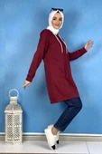 Fermuarlı Kap Bordo thumbnail 1