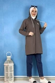 Fermuarlı Kap Kahve thumbnail 1