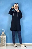 Fermuarlı Kap Lacivert thumbnail 4
