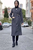 Kaşe Kaban Gri thumbnail 2