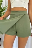 Kadın Modal Kumuş Etekli şort thumbnail 2