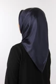 Kadın Lacivert Twill İpek Eşarp 7999313 thumbnail 2