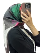 AKER İPEK KREP SATEN EŞARP 8923701 thumbnail 12