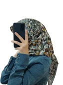 AKER İPEK KREP SATEN EŞARP 7921701 thumbnail 1