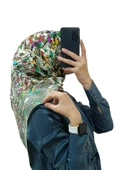 AKER İPEK KREP SATEN EŞARP 7921701 thumbnail 8