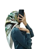 AKER İPEK KREP SATEN EŞARP 8646701 thumbnail 2