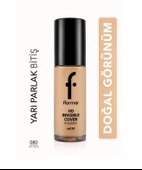 Flormar Invisible Cover HD Foundation 080 Soft Beige thumbnail 1