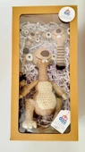 Buz Devri Sid Amigurumi Organik Oyuncak Yeni Doğan Hediye Seti thumbnail 1