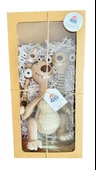 Buz Devri Sid Amigurumi Organik Oyuncak Yeni Doğan Hediye Seti thumbnail 2