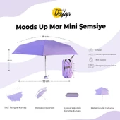 Biggdesign Moods Up Mor Mini Şemsiye thumbnail 10
