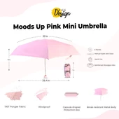 Biggdesign Moods Up Pembe Mini Şemsiye thumbnail 9