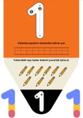 Sevimli Alfabe-Sayılar YAZ-SİL Kitabı thumbnail 5