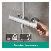 hansgrohe Crometta E 240 1 jet D. Kolonu Gagalı thumbnail 7