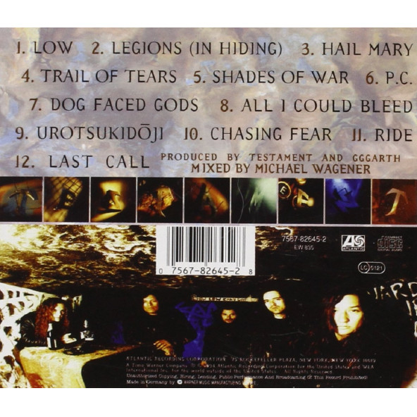TESTAMENT - LOW (CD) (1994) - Resim 2