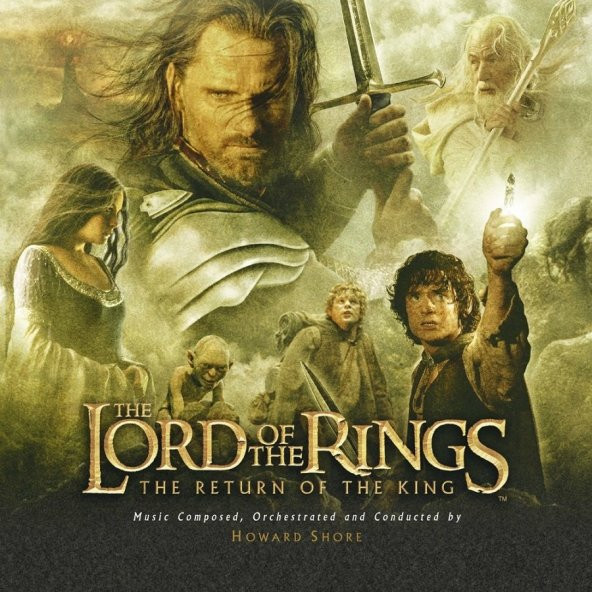 SOUNDTRACK - THE LORD OF THE RINGS THE RETURN OF THE KING (CD) (2003) ürün görseli 1