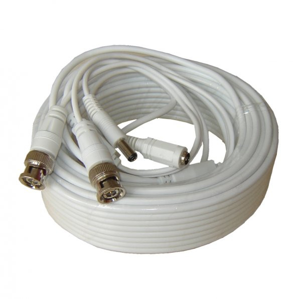 LOREX LR-10VP 10 Metrelik Hazır Baskılı BNC-Power Jak CCTV Kablo ürün görseli 1