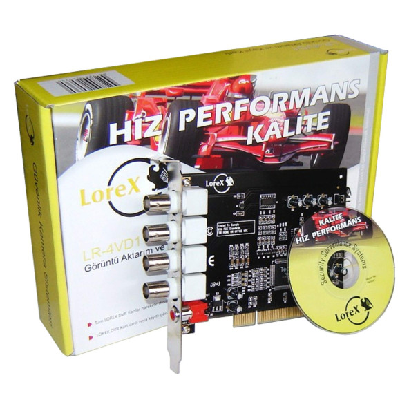 LOREX LR-4VD1 4 Kanal DVR Kart H.264 ürün görseli 1