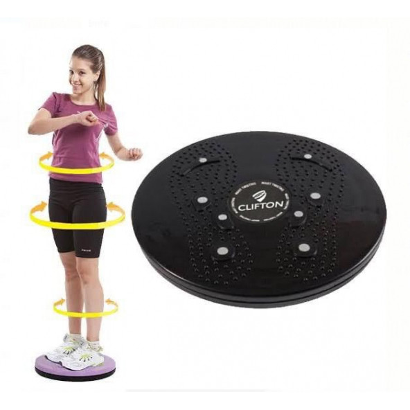 Clifton Twister Disk Bel İnceltici Dönen Disc Spor Aleti İncelme ürün görseli 1