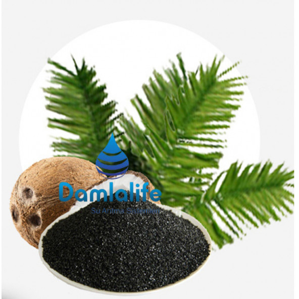 Damlalife Granül Aktif Karbon Coconatlı ( 1 KG ) Hindistan Cevizi Kabuğu ürün görseli 1