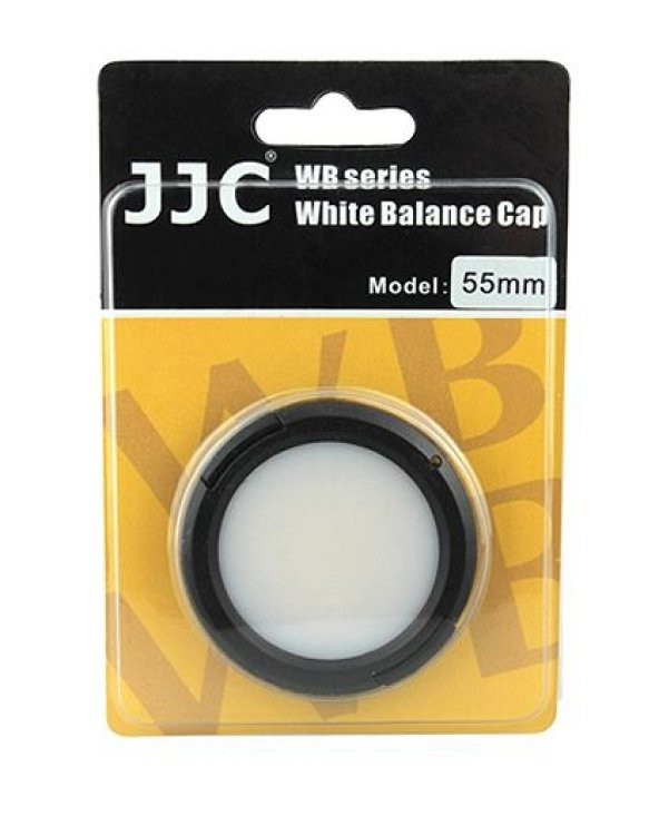 55mm JJC BEYAZ AYARI KAPAĞI, WHITE BALANCE CAP ürün görseli 1