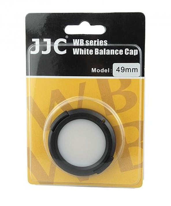 49mm JJC BEYAZ AYAR KAPAĞI, WHITE BALANCE CAP ürün görseli 1