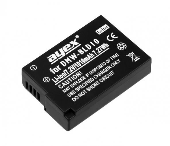 Panasonic DMC-G3, DMC-GF2, DMC-GX DMW-BLD10 Batarya - Resim 2