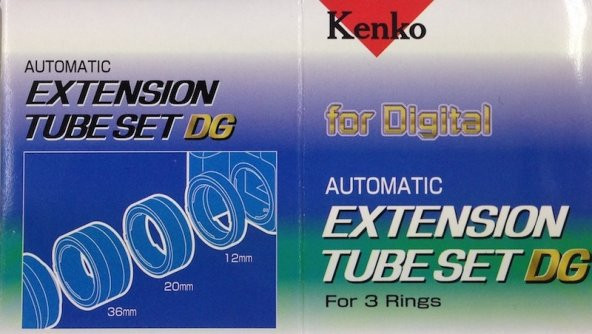 KENKO AUTO MACRO EXTENSION TUBE - CANON İÇİN - Resim 3