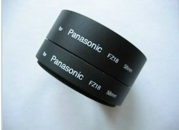 Panasonic Lumix FZ18 FZ35 FZ38 İçin 58mm Adaptör Tüp ürün görseli 1