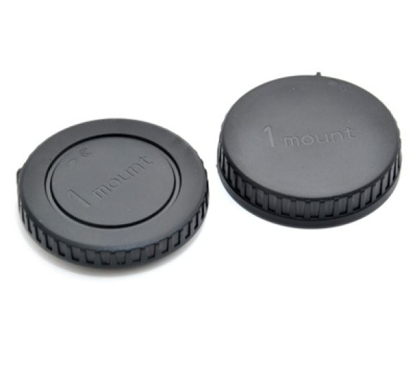 NİKON 1 MOUNT BODY KAPAĞI VE LENS ARKA KAPAĞI ürün görseli 1