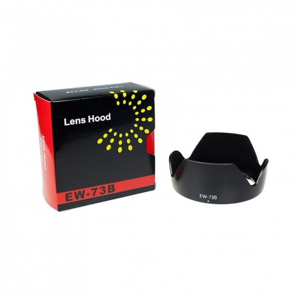 CANON EF-S 17-85mm, EF-S 18-135mm İÇİN EW-73B LENS HOOD PARASOLEY ürün görseli 1
