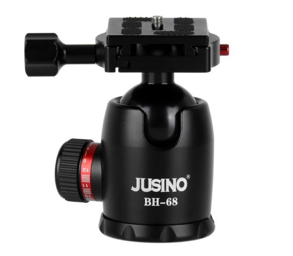JUSINO BH-68 Tripod Kafası 15 kg Taşıma Kapasiteli ürün görseli 1