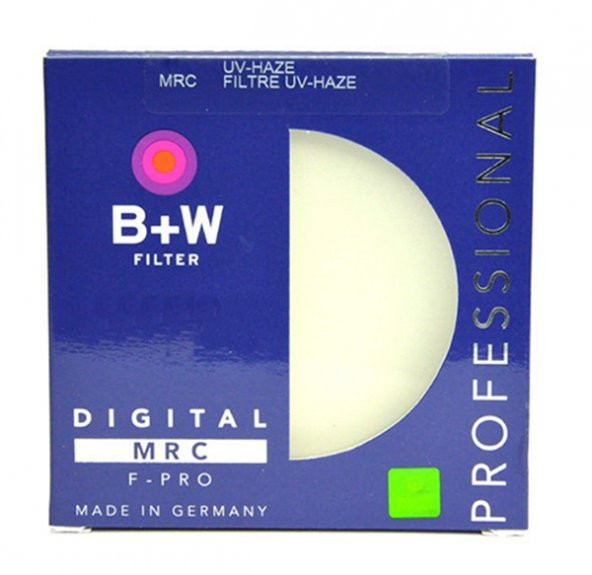 B+W 72mm MRC 010M UV HAZE FİLTRE - MADE İN GERMANY ürün görseli 1