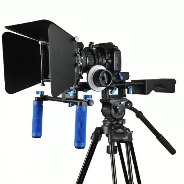 DSLR Film Seti Rig RL-04 + Followfoucs F3 + Mattebox M3 ürün görseli 1