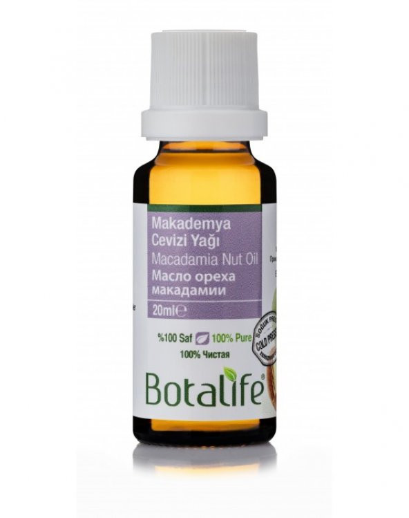 Botalife Makedemya Cevizi Yağı 20 ml ürün görseli 1