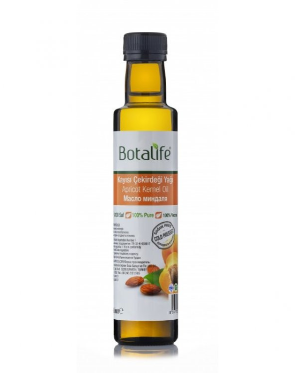 Botalife Kayısı Çekirdeği Yağı 250 ml ürün görseli 1