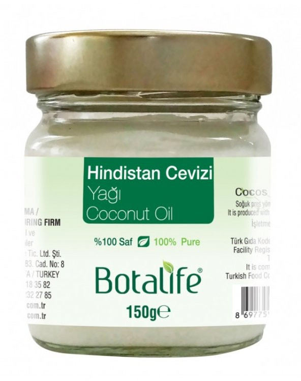Botalife Hindistan Cevizi Yağı 150 g ürün görseli 1