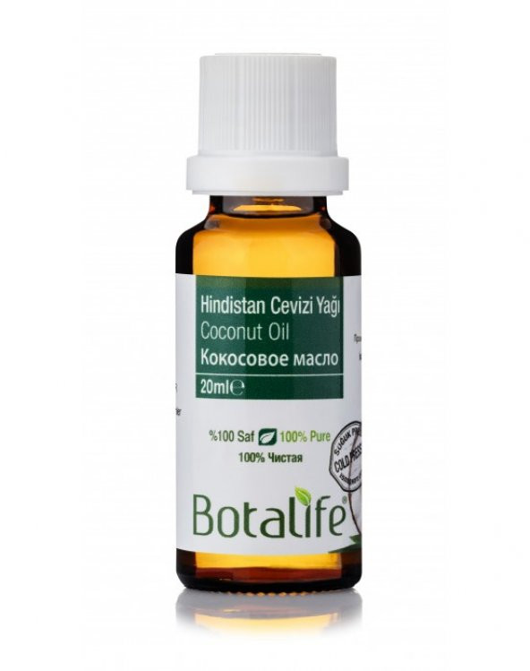 Botalife Hindistan Cevizi Yağı 20 ml ürün görseli 1