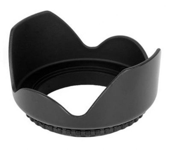 77mm YAPRAK TİPİ PARASOLEY LENS HOOD ürün görseli 1