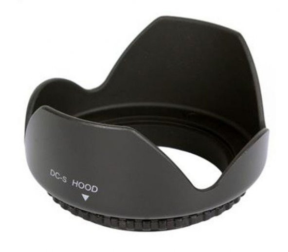 77mm YAPRAK TİPİ PARASOLEY LENS HOOD - Resim 2