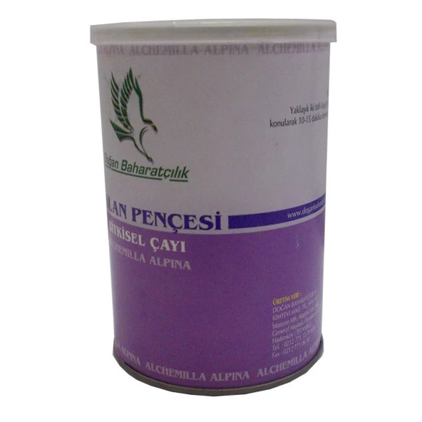 Doğal Aslanpençesi Otu 100 Gr Teneke Kutu - Resim 5