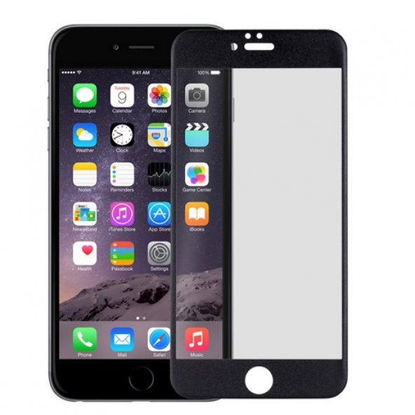 Bufalo iPhone 6 Plus - 6s Plus Cam Ekran Koruyucu Siyah ürün görseli 1