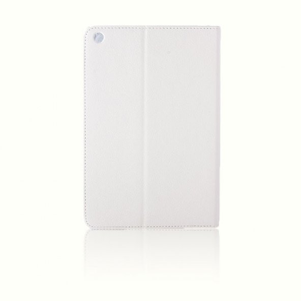 iPad Mini / Mini 2 / Mini 3 Standlı Vantuzlu Kılıf Beyaz - Resim 3