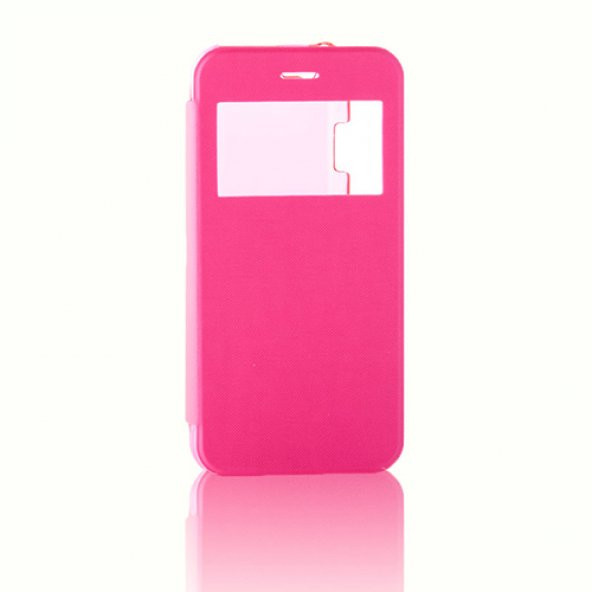 iPhone 6 / 6s Yan Kapaklı TPU Kılıf Pembe ürün görseli 1