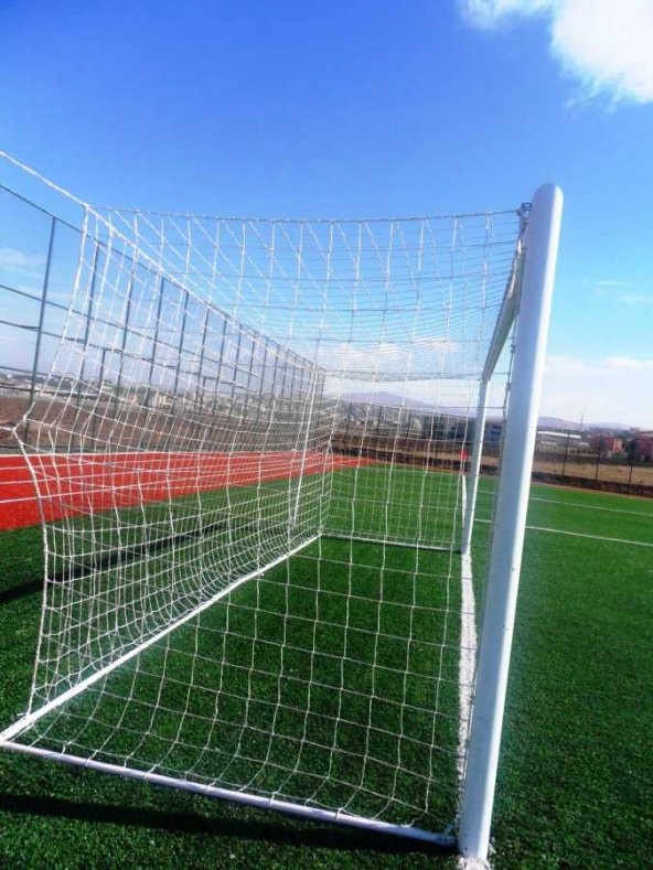 Adelinspor Futbol Kale Filesi 4 mm Kord İpi 7,32*2,44*2,0 m ürün görseli 1
