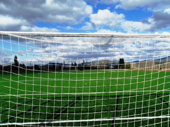 Adelinspor Futbol Kale Filesi 4 mm Kord İpi 7,32*2,44*2,0 m - Resim 2