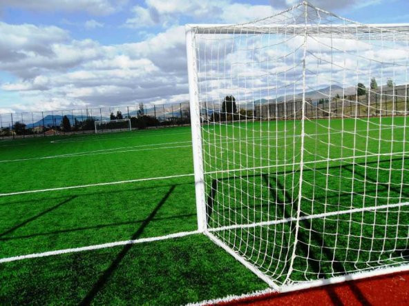 Adelinspor Futbol Kale Filesi 4 mm Kord İpi 7,32*2,44*2,0 m - Resim 3